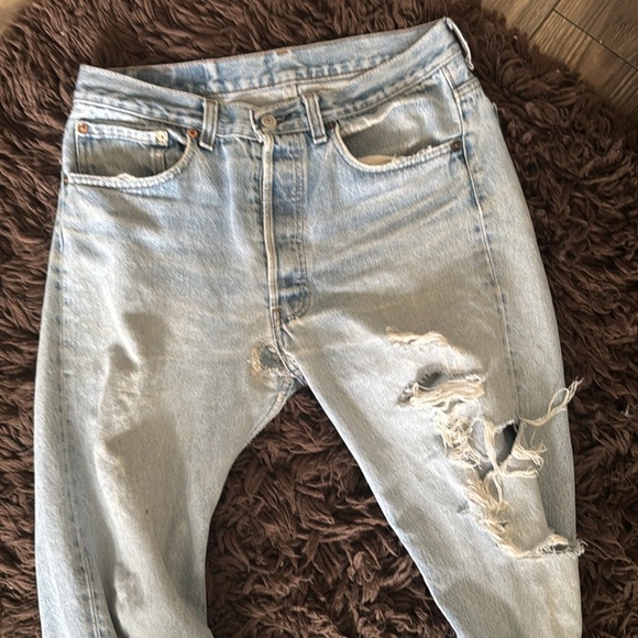 Vintage selvedge Levi's 501xx shrink to fit jeans two horse patch - Picture 7 of 16